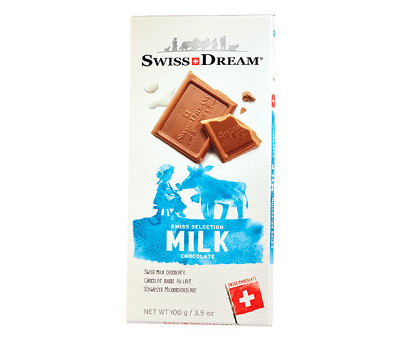 Молочный шоколад SwissDream Milk Bar 100 г