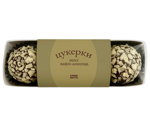 Конфеты Смак Життя вафли-шоколад 3 шт