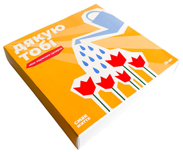 Конфеты Смак Життя Спасибо тебе микс 16 шт