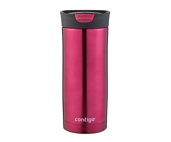 Термокружка Contigo Huron SnapSeal розовая 470 мл