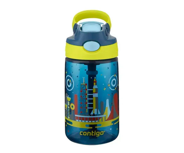 Бутылка детская для воды Contigo Gizmo Flip AutoSpout Nautical Space 420 мл
