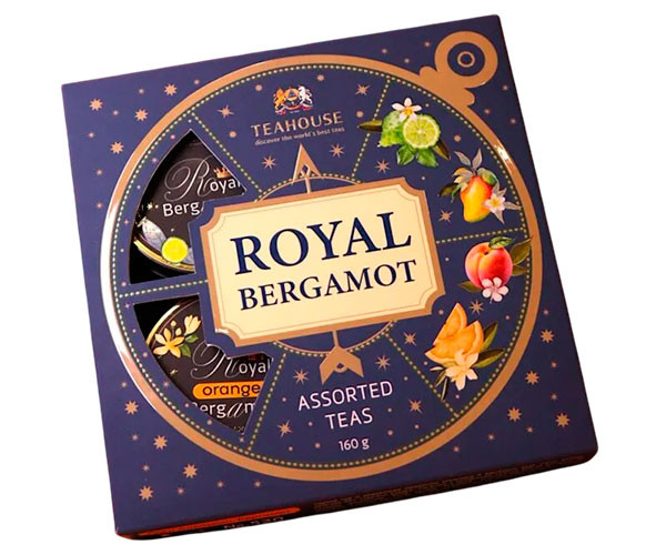 Подарочный набор чая Teahouse Роял Бергамот Ассорти