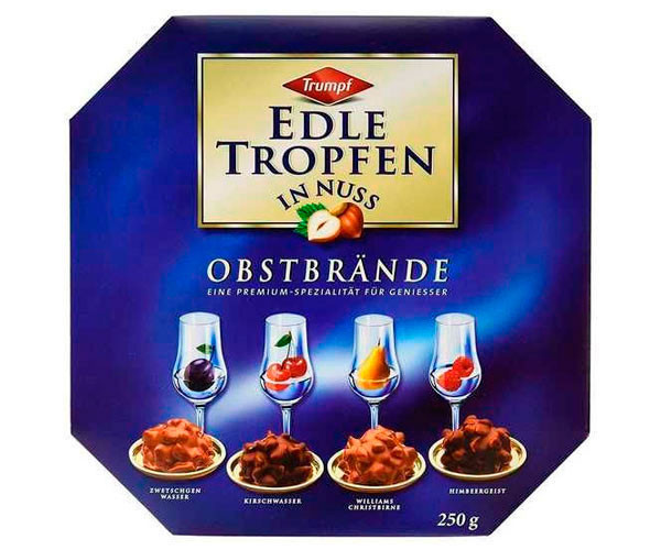 Конфеты Trumpf Edle Tropfen Obstbrande 250 г