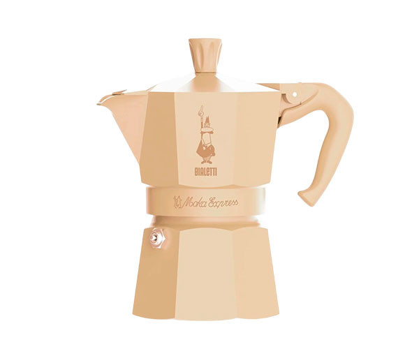 Гейзерная кофеварка Bialetti Moka Express Magico Ricordo Cream на 3 чашки 130 мл