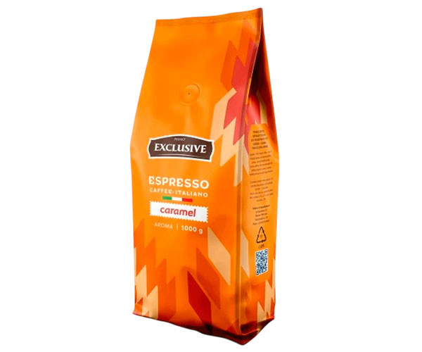 Кофе Primo Exclusive Caramel в зернах 1 кг