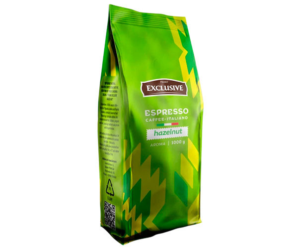 Кофе Primo Exclusive Hazelnut в зернах 1 кг