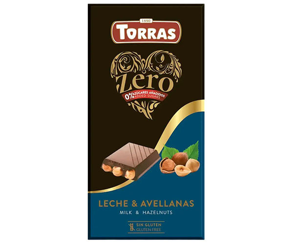 Молочный шоколад Torras Hazelnuts 150 г