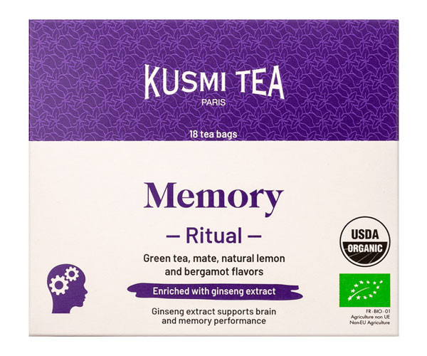 Смесь органического чая Kusmi Tea Memory Ritual в пакетиках 18х2 г