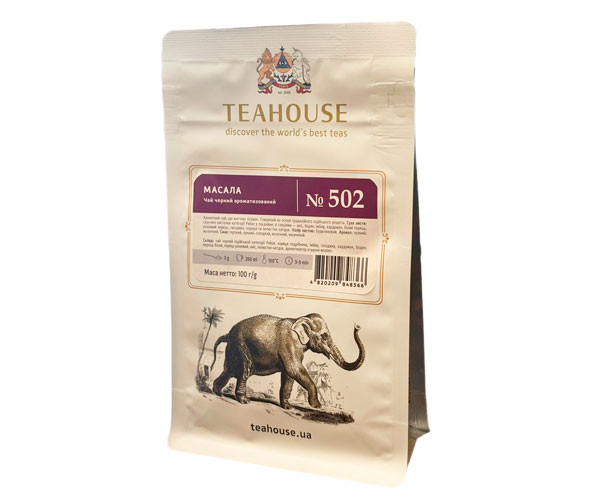 Черный чай Teahouse №502 Масала 100 г