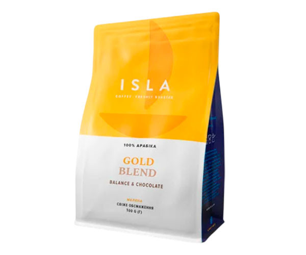 Кофе ISLA Gold blend молотый 100 г