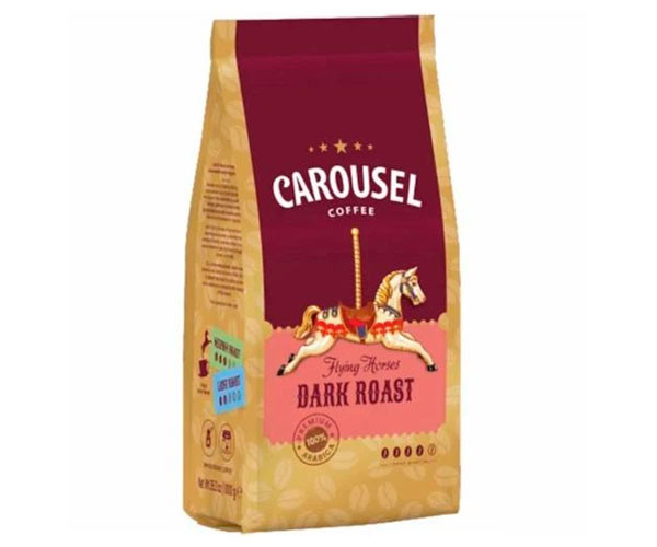 Кофе Carousel Flying Horses Dark Roast в зернах 1 кг