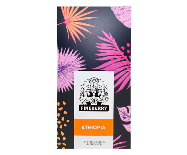 Дрип-кофе Fineberry Ethiopia box 20 шт купить