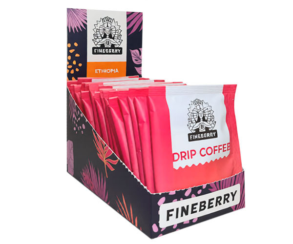 Дрип-кофе Fineberry Ethiopia box 20 шт цена