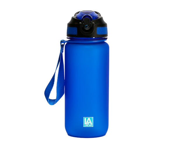 Бутылка для воды Line Art Merlo тритановая синяя 600 мл