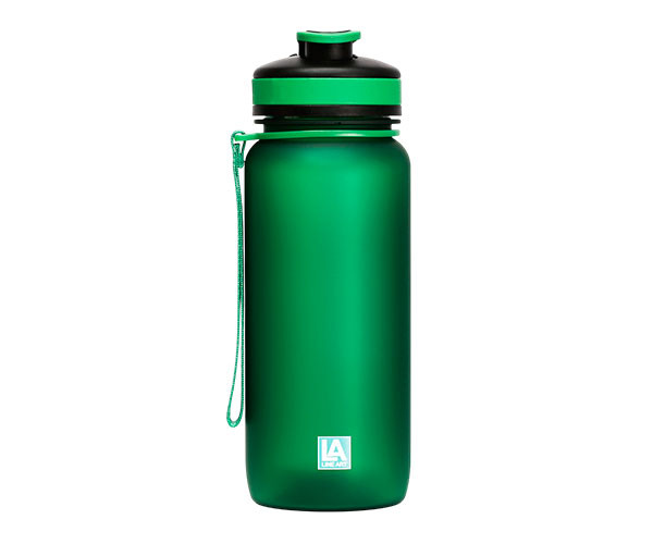 Бутылка для воды Line Art Flores тритановая зеленая 650 мл