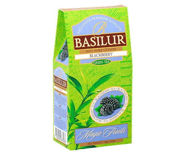 Зеленый чай Basilur Ежевика 100 г