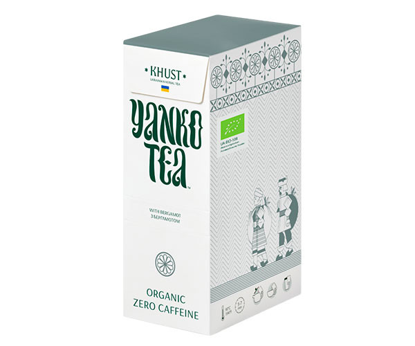 Травяной чай Khust Янко-чай с бергамотом в пакетиках 10х2,4 г фото