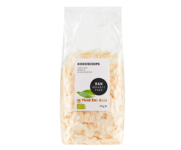 Кокосовые чипсы Raw Organic Food органические 250 г