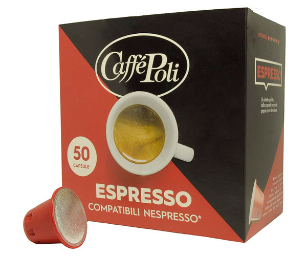 Кофе в капсулах Caffe Poli Nespresso Espresso 50 шт - фото-1