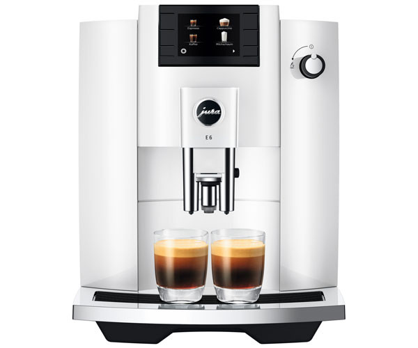 Кофемашина Jura E6 Piano White EC фото