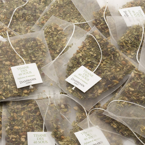 Травяной чай Dammann Freres Настой за 40 СУ в пакетиках 25 шт - фото-2
