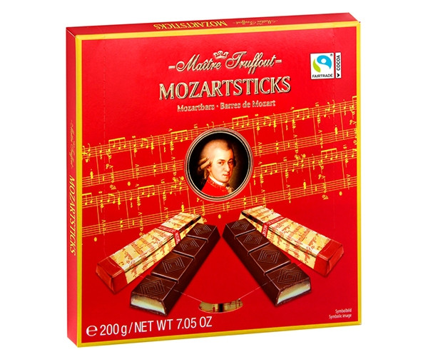 Конфеты Maitre Truffout Mozart Sticks 200 г - фото-1