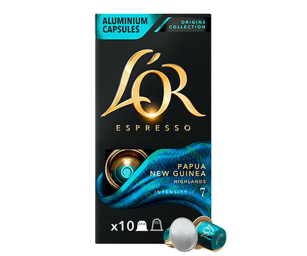 Кофе в капсулах L'OR Espresso Papua new Guinea Nespresso - 10 шт - фото-1