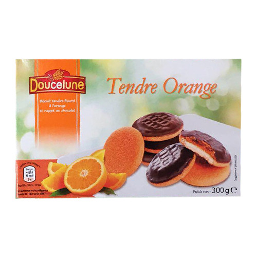 Печенье Doucelune Tendre Orange 300 г - фото-1