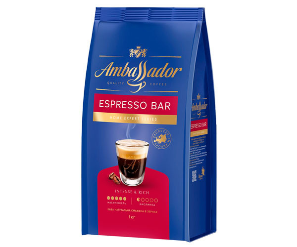 Кофе Ambassador Espresso Bar в зернах 1 кг