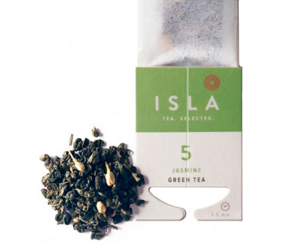 Зеленый чай ISLA №5 Жасмин в пакетиках 10х2,4 г
