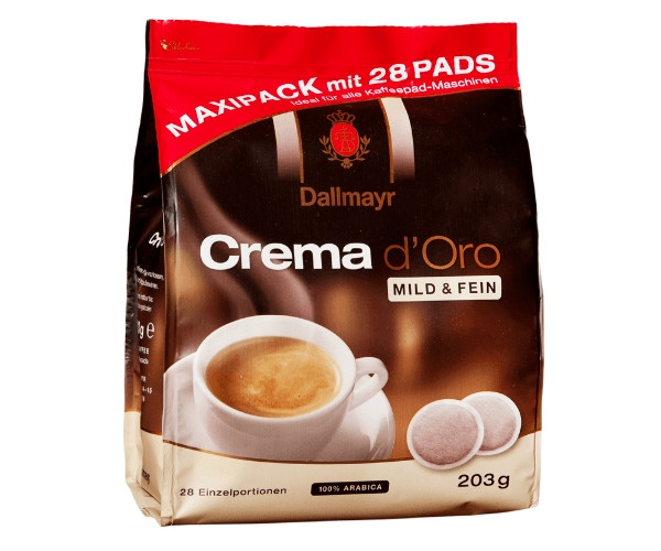 Кофе Dallmayr Crema Doro монодозы - 28 шт - фото-1