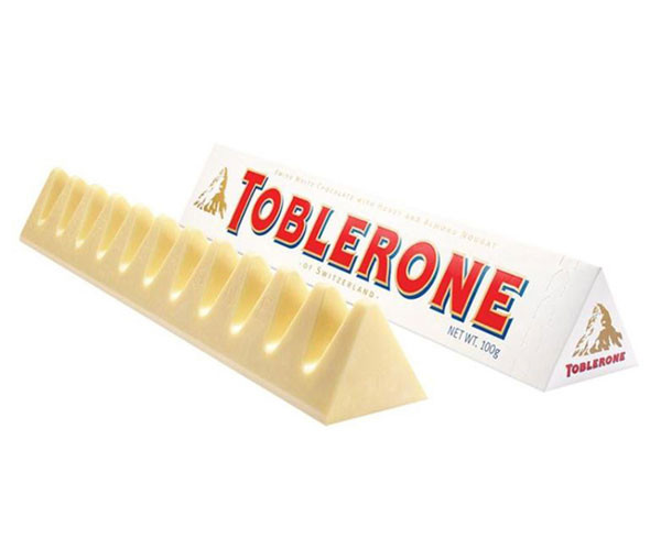 Белый шоколад Toblerone 100 г - фото-1