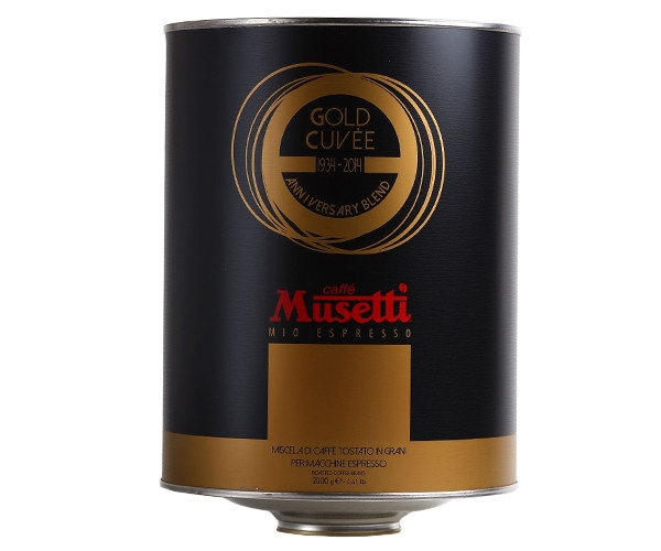 Кофе Musetti Caffe Gold Cuvee в зернах 2 кг - фото-1
