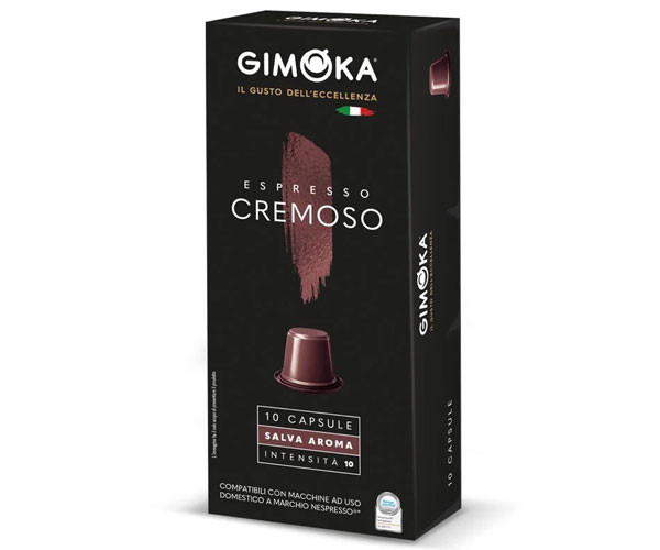 Кофе в капсулах Gimoka Nespresso Cremoso 10 - 10 шт - фото-1
