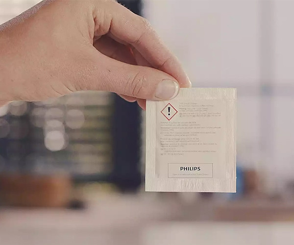 Средство для чистки молочной системы Philips Saeco 6 пакетиков CA6705/10 - фото-2