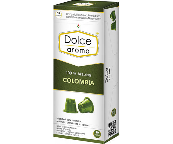 Кофе в капсулах Dolce Aroma Colombia Nespresso 10 шт - фото-1