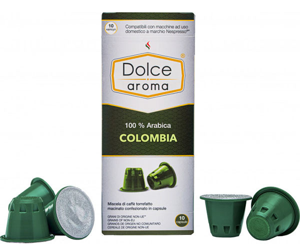 Кофе в капсулах Dolce Aroma Colombia Nespresso 10 шт - фото-2