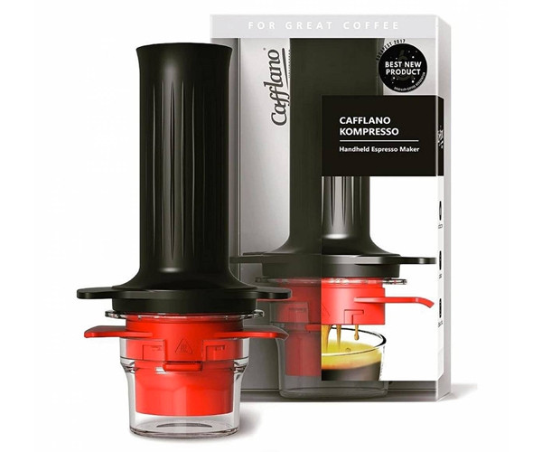 Кофеварка ручная Cafflano Kompresso (P200 EU) - фото-2
