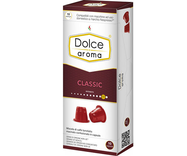 Кофе в капсулах Dolce Aroma Classic Nespresso 10 шт - фото-1
