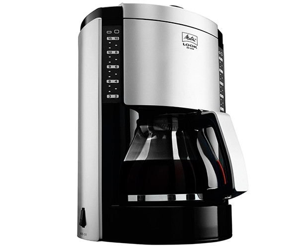 Кофеварка Melitta LOOK de Luxe Black-Silver - фото-1
