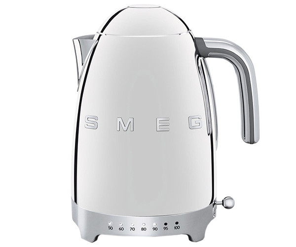 Электрочайник SMEG KLF04SSEU стальной 1,7 л