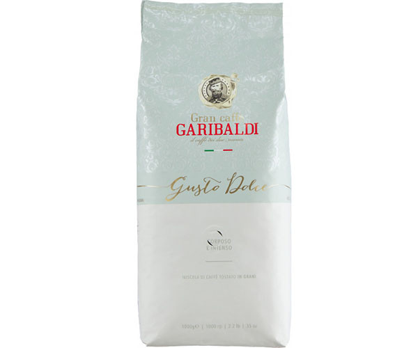 Кофе Garibaldi Gusto Dolce в зернах 1 кг - фото-1