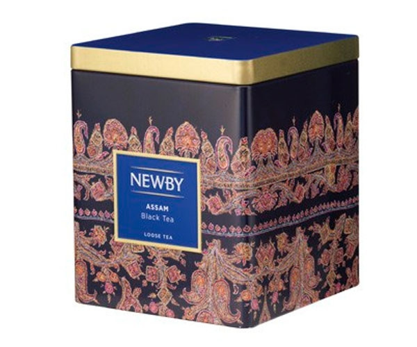 Черный чай Newby Ассам ж/б 125 г (130010А) - фото-1
