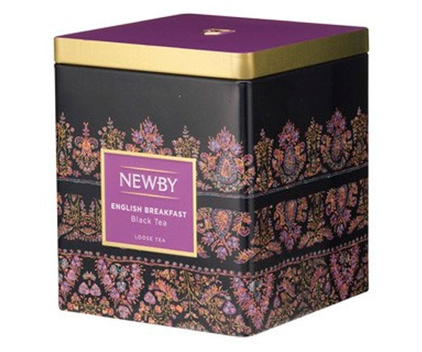 Черный чай Newby Английский завтрак ж/б 125 г (130050А) - фото-1