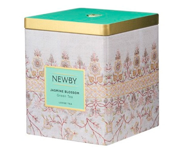 Зеленый чай Newby Цветы Жасмина ж/б 125 г (130090А) - фото-1