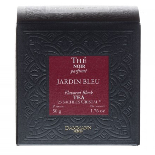 Черный чай Dammann Freres Голубой сад в пакетиках 25 шт - фото-1
