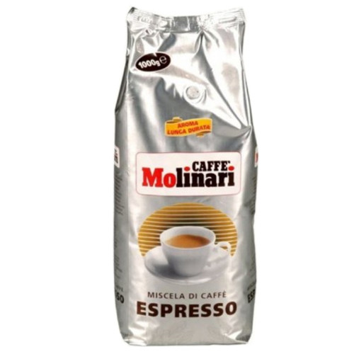 Кофе Caffe Molinari Espresso в зернах 1 кг - фото-1
