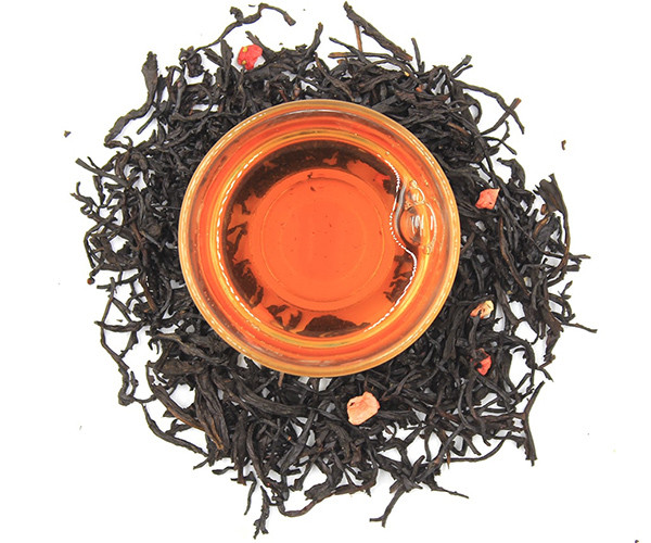 Черный чай Teahouse №554 Клубничный жираф 250 г - фото-3