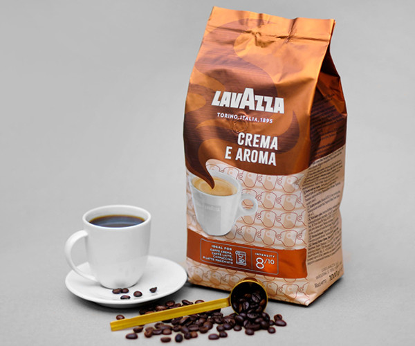 Кофе Lavazza Crema e Aroma в зернах 1 кг - фото-5