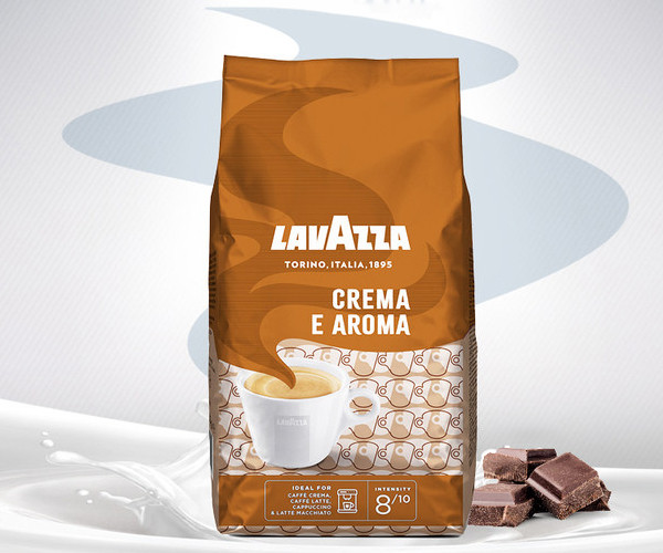 Кофе Lavazza Crema e Aroma в зернах 1 кг - фото-4